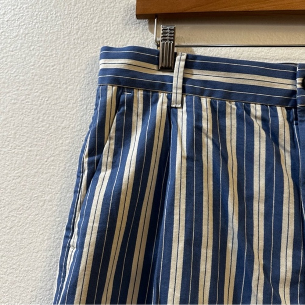 Everlane The Pleated‎ Chino Short in Dutch Blue/Natural Size 14 - Picture 6 of 12